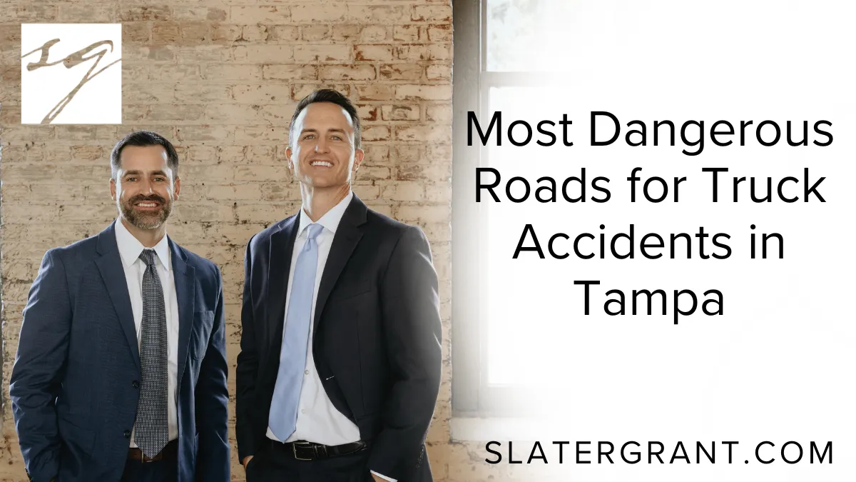 Tampa, Florida, is a vibrant and rapidly growing metropolitan area, but with growth comes increased traffic, especially from commercial trucks. The most dangerous roads for truck accidents in Tampa are becoming increasingly notorious for devastating collisions, severe injuries, and tragic fatalities. At Slater | Grant, we’ve seen firsthand how these accidents impact lives and families. That’s why it’s critical to know where these high-risk zones are and how to protect your legal rights if tragedy strikes.