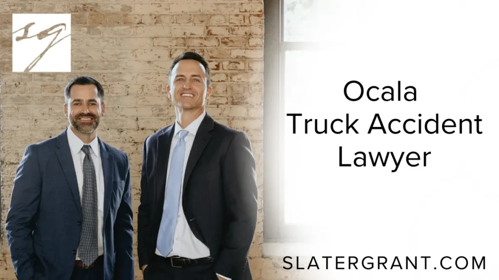 When you or a loved one is involved in a truck accident in Ocala, the consequences can be devastating—physically, emotionally, and financially. At Slater | Grant, an Ocala truck accident lawyer is dedicated to helping injury victims hold negligent trucking companies and drivers accountable. With decades of legal experience and an unwavering commitment to justice, we fight aggressively to recover maximum compensation for our clients.