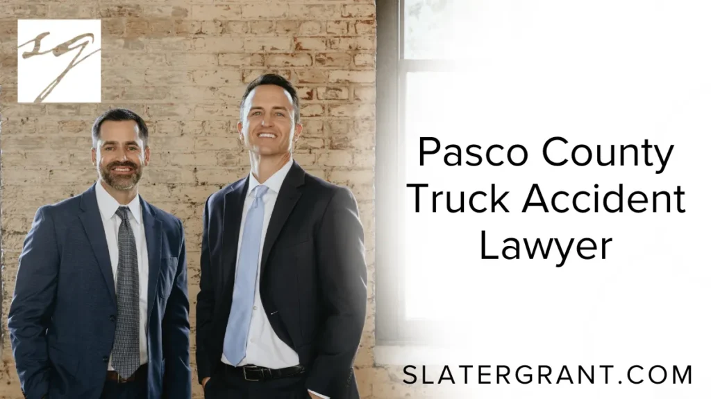 At Slater | Grant, we understand the devastating impact a truck accident can have on your life. From serious physical injuries to mounting medical bills and loss of income, the consequences can be overwhelming. When tragedy strikes, you need a Pasco County truck accident lawyer who can aggressively fight for your rights and hold negligent trucking companies accountable. Our experienced legal team is here to help victims of commercial truck accidents throughout Pasco County secure the compensation they deserve.