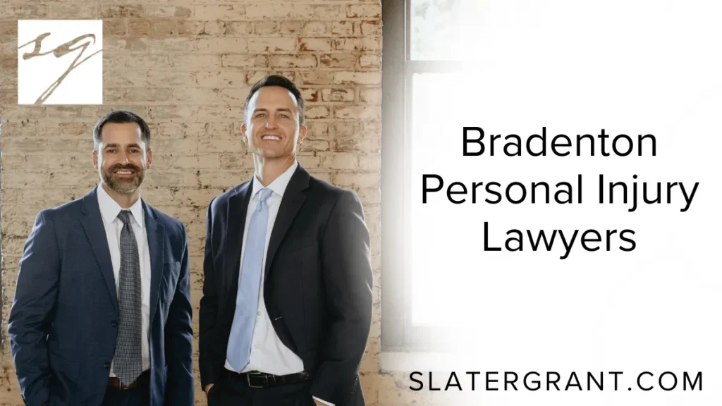 At Slater | Grant, our team of dedicated Bradenton personal injury lawyers is committed to protecting the rights of injury victims and their families. We recognize the devastating physical, emotional, and financial toll that an injury can take on your life. Our mission is to aggressively pursue justice and secure maximum compensation for our clients. Whether you were injured in a car accident, a slip and fall, or a case involving medical malpractice, our experienced legal team is ready to stand by your side.