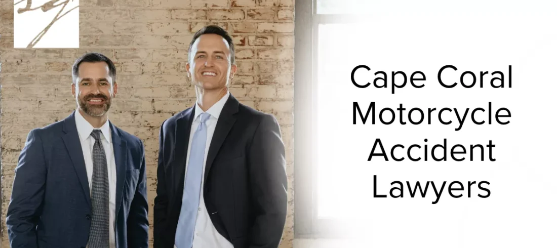 Cape Coral Motorcycle Accident Lawyers Motorcyclists are uniquely vulnerable on Florida's roads, and when a crash occurs, the consequences can be devastating. At Slater | Grant, our experienced Cape Coral motorcycle accident lawyers are committed to securing justice for riders and their families. With years of experience representing victims of negligent drivers, we know how to build strong claims that maximize compensation.