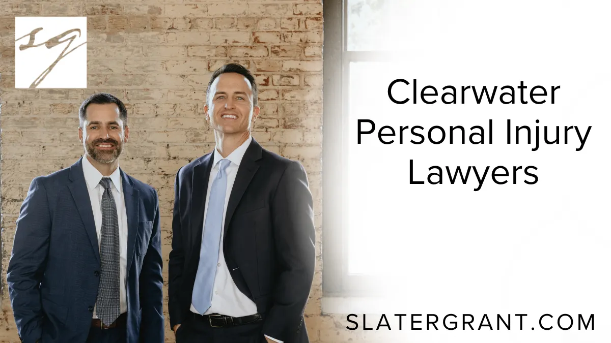 When life takes an unexpected turn due to a serious accident or injury, you need a Clearwater personal injury lawyer who is aggressive, experienced, and committed to your rights. At Slater | Grant, we understand that behind every injury is a person—a family, a livelihood, and a future at stake. We are here to fight for maximum compensation and justice on your behalf.