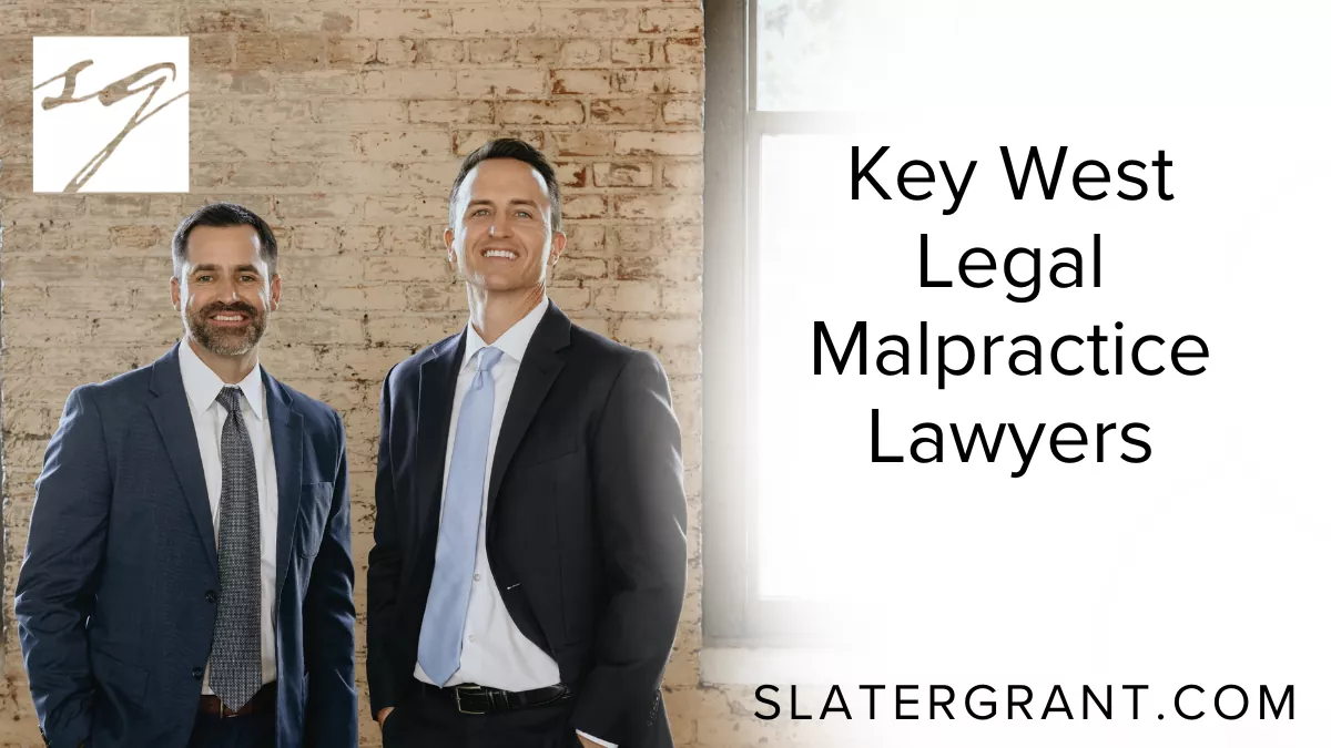 When you place your trust in an attorney, you expect diligent, ethical, and professional representation. Unfortunately, some lawyers fall short of their obligations, causing clients severe financial and legal harm. At Slater | Grant, our Key West legal malpractice lawyers are dedicated to helping clients in Key West and throughout Florida hold negligent attorneys accountable and secure the justice they deserve.