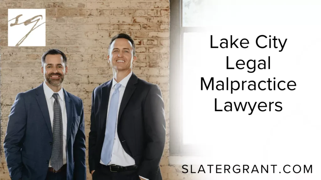 When you place your trust in an attorney, you expect professional, diligent representation. Unfortunately, some lawyers fail to uphold their duty, leaving you harmed financially, emotionally, and legally. At Slater | Grant, our Lake City legal malpractice lawyers are dedicated to helping victims of attorney negligence pursue the justice and compensation they deserve.