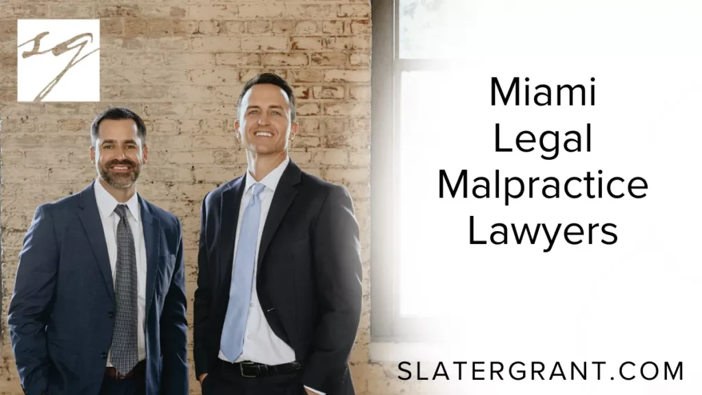 At Slater | Grant, we know that when you hire an attorney, you place your trust in their competence, diligence, and ethical conduct. Unfortunately, some attorneys fail to uphold these duties, resulting in legal malpractice that can devastate your finances, your reputation, or even your freedom. Our Miami legal malpractice lawyers are committed to holding negligent attorneys accountable and helping clients recover the damages they rightfully deserve.