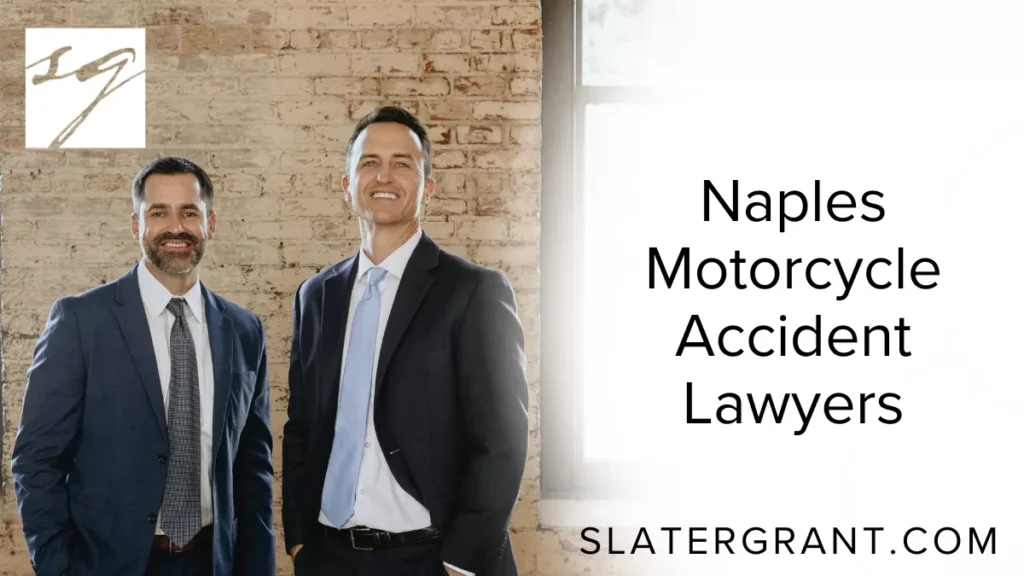 When motorcyclists are injured due to another party’s negligence, their lives are often turned upside down. Medical expenses, lost income, physical pain, emotional trauma, and damage to their bike can have long-lasting effects. That’s why hiring experienced Naples motorcycle accident lawyers is not only a strategic move—it’s essential. At Slater | Grant, we bring unmatched legal experience, deep compassion, and aggressive representation to motorcycle injury victims across Naples and Southwest Florida.