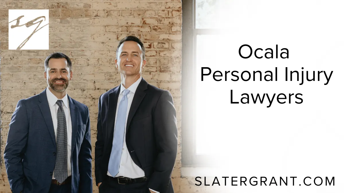 When you’ve been injured due to someone else’s negligence, the path to justice begins with experienced legal representation. At Slater | Grant, a dedicated Ocala personal injury lawyer is committed to fighting for the compensation you deserve. Whether you're facing overwhelming medical bills, lost wages, or ongoing pain and suffering, we’re here to protect your rights and help you reclaim your future.