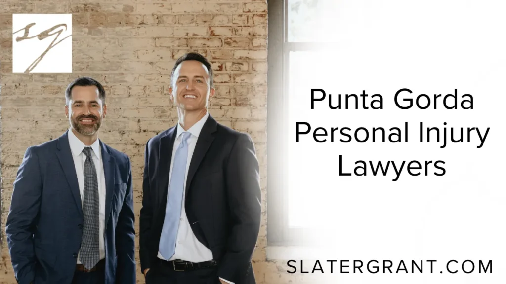 When life takes a sudden turn due to an accident or injury, Slater | Grant is here to ensure that victims in Punta Gorda are not left to navigate the legal aftermath alone. Our seasoned Punta Gorda personal injury lawyers fight aggressively for the compensation our clients need to heal, rebuild, and move forward. We have the experience, resources, and determination to stand up to insurance companies, large corporations, and negligent parties—because justice should never be out of reach.
