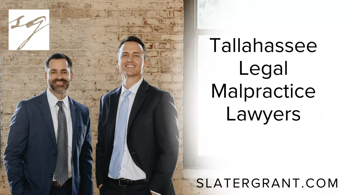 When you place your trust in an attorney, you expect diligent, ethical, and competent representation. Unfortunately, not all legal professionals uphold these standards. At Slater | Grant, our Tallahassee legal malpractice lawyers stand ready to protect your rights and pursue justice when your attorney’s negligence or misconduct causes you harm.