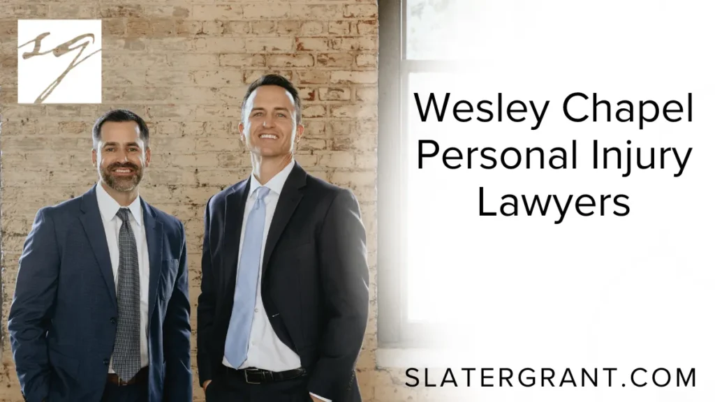 At Slater | Grant, an experienced Wesley Chapel personal injury lawyer is committed to protecting the rights of injury victims across Florida. If you or a loved one has been hurt in an accident caused by someone else’s negligence, you deserve compensation. Our firm brings a powerful combination of legal knowledge, courtroom strength, and personal attention to every case we handle.