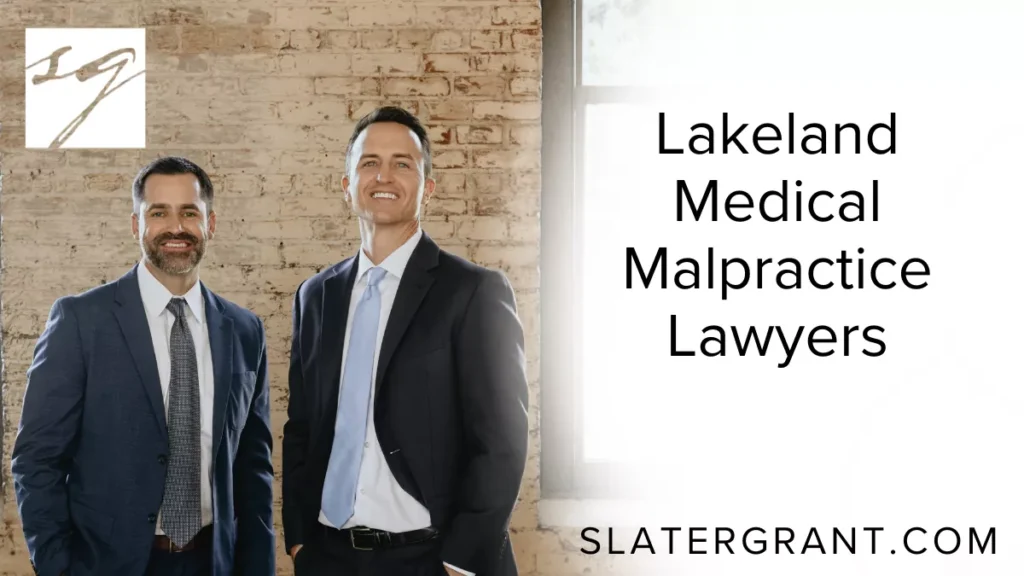 When facing the aftermath of medical malpractice, victims in Lakeland need dedicated, knowledgeable, and aggressive legal representation to ensure justice is served. At Slater | Grant, we understand the immense physical, emotional, and financial toll that medical negligence can inflict on individuals and families. As Lakeland medical malpractice lawyers, we specialize in holding negligent medical providers accountable and securing the compensation our clients deserve.