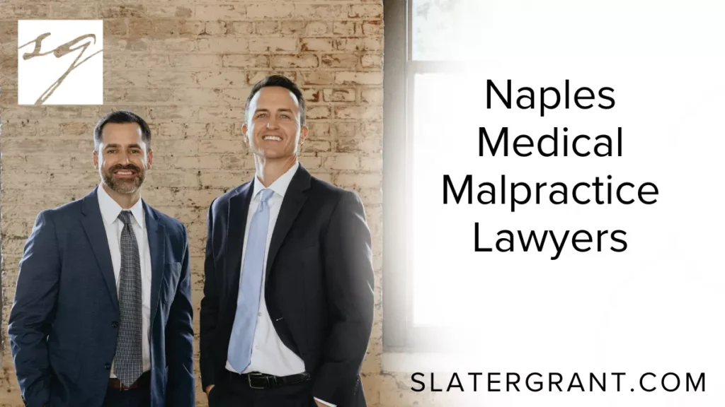 When you or a loved one suffers harm due to medical negligence, having experienced Naples medical malpractice lawyers on your side is crucial. At Slater | Grant, we dedicate ourselves to protecting your rights and securing the compensation you deserve. Medical malpractice cases are complex and emotionally taxing, and we understand the challenges you face during this difficult time. With decades of combined experience, our firm is equipped to provide strategic legal counsel and aggressive representation tailored to your unique circumstances.