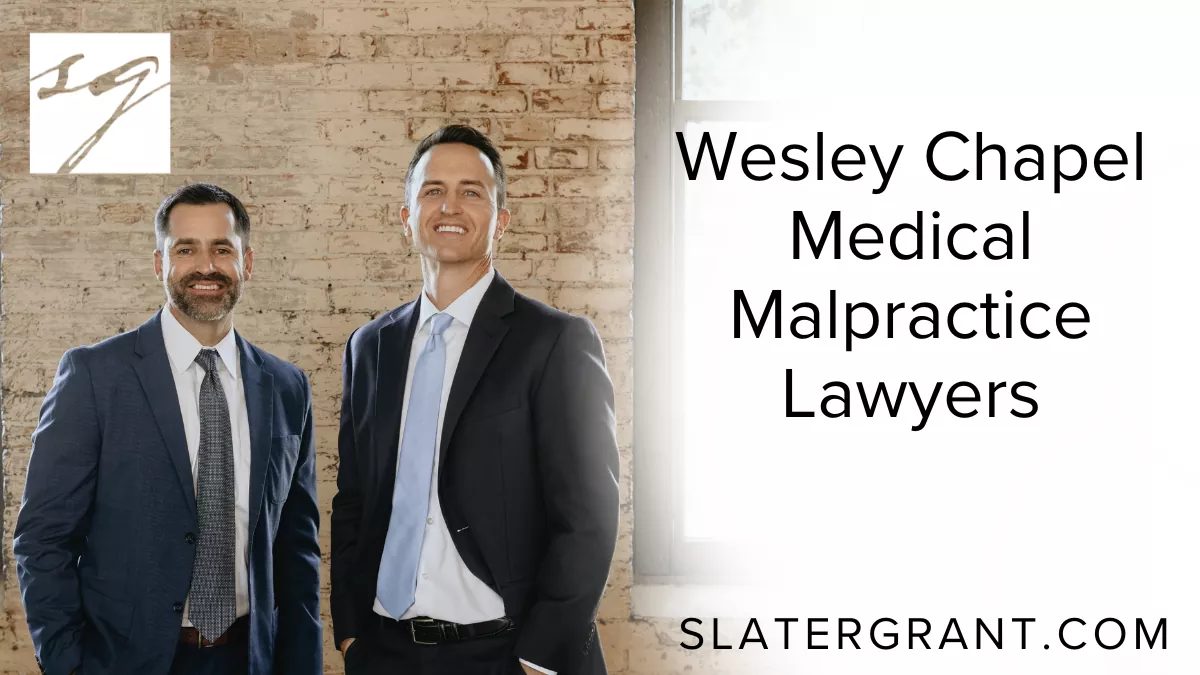 When facing the devastating consequences of medical negligence, having experienced Wesley Chapel medical malpractice lawyers by your side is essential. At Slater | Grant, we specialize in representing victims who have suffered due to the careless or negligent acts of medical professionals. Our firm is committed to fighting aggressively for the compensation you deserve, ensuring your rights are protected every step of the way.