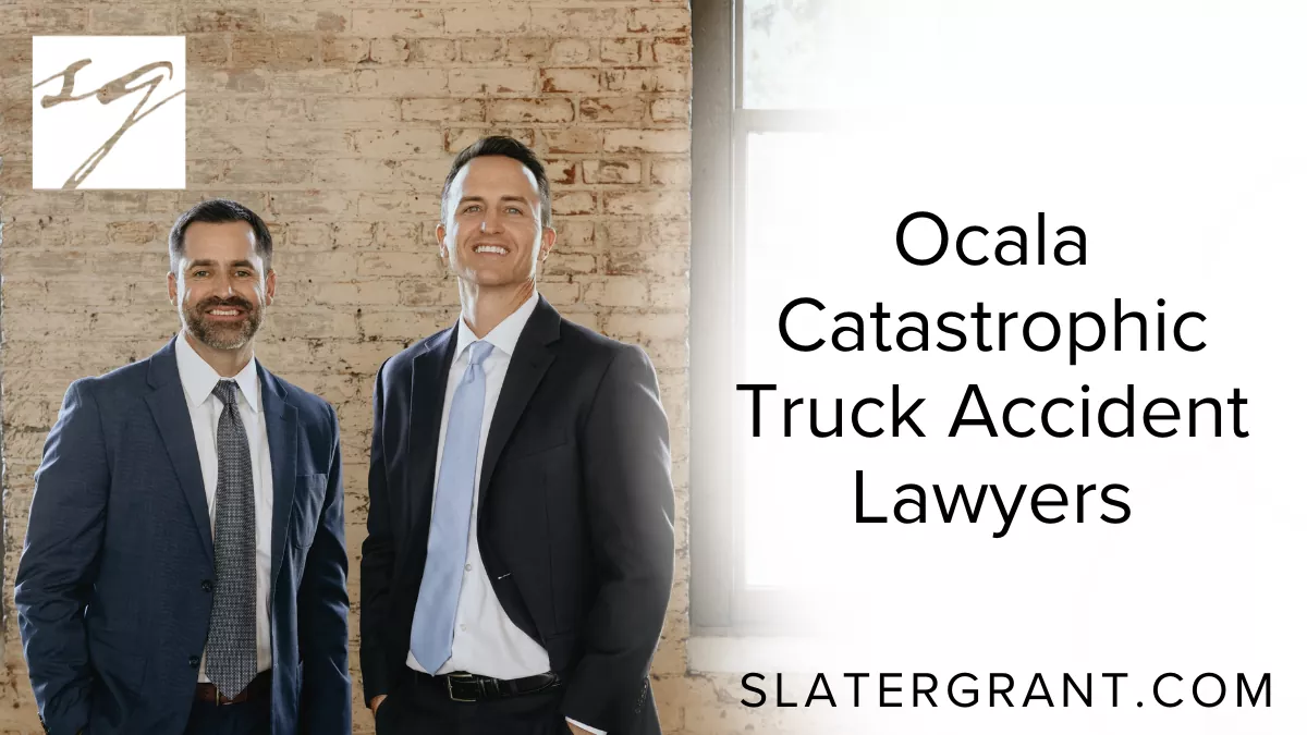 When a serious truck accident occurs in Ocala, victims face significant physical, emotional, and financial consequences. The Ocala catastrophic truck accident lawyers at Slater | Grant specialize in helping survivors obtain the compensation they deserve. Our team has years of experience handling complex truck accident cases and is dedicated to protecting our clients’ rights at every step.