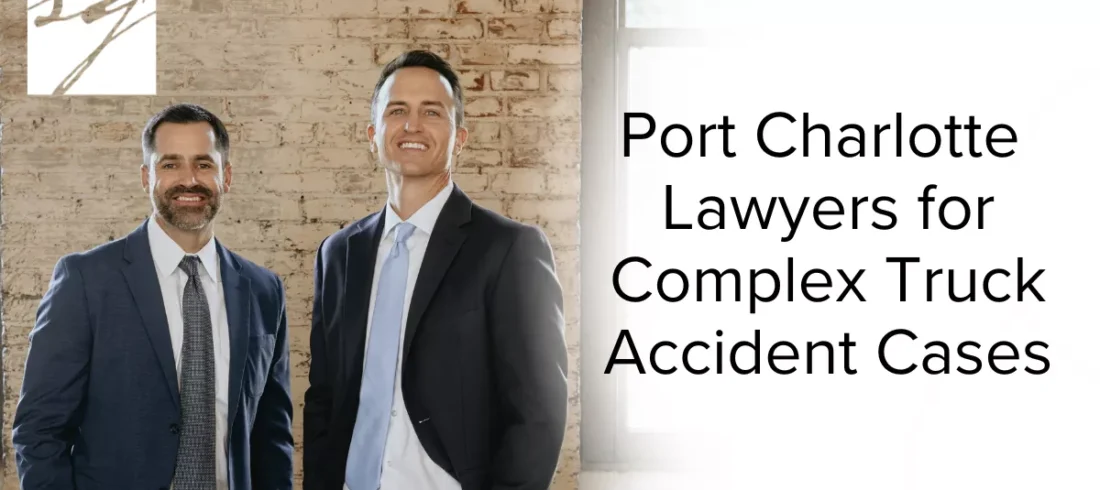 If you or a loved one has been involved in a serious truck accident, you need legal representation from experienced Port Charlotte complex truck accident lawyers. At Slater | Grant, we handle the unique challenges of truck accident cases and are dedicated to protecting your rights and pursuing maximum compensation. Truck accidents often involve complex legal, medical, and insurance issues that require specialized expertise. Our team is here to guide you through every step of the process.