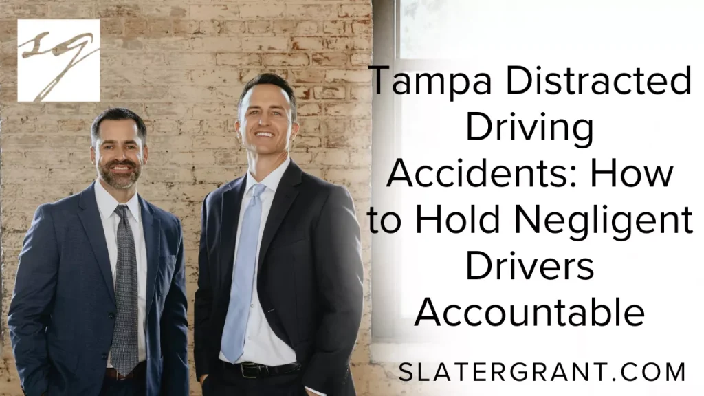 Distracted driving is one of the leading causes of serious car accidents in Tampa. With busy roads like I-275, Dale Mabry Highway, the Selmon Expressway, and Fowler Avenue experiencing heavy traffic every day, even a moment of inattention behind the wheel can lead to devastating injuries or fatalities. Unfortunately, distracted driving continues to rise, largely due to expanding technology and the increasing demands placed on drivers.